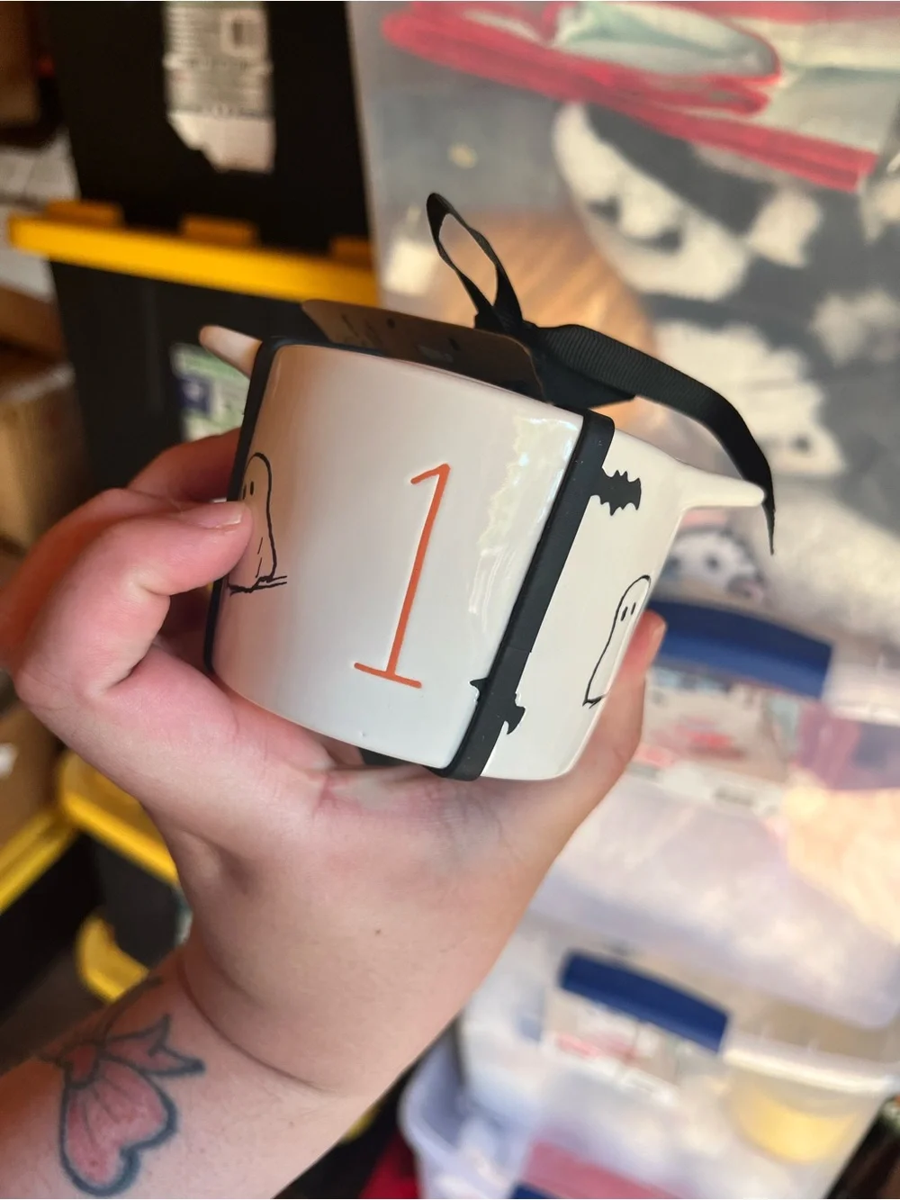 RAE DUNN X PEANUTS HALLOWEEN MEASURING CUPS
